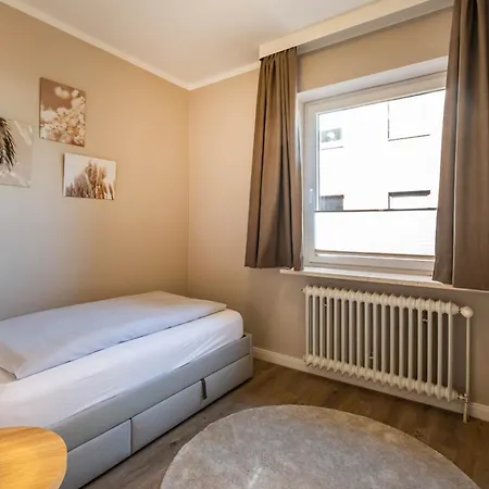 Апартаменты Haus Am Anker 1 Бюзум